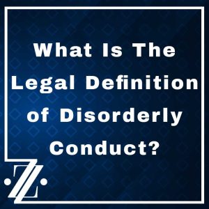 disorderly conduct legal definition 