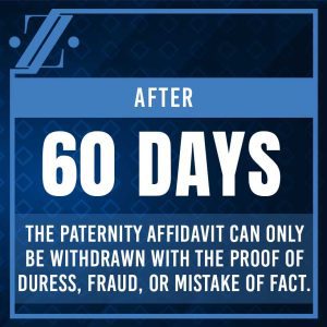 Zentz paternity 60 days