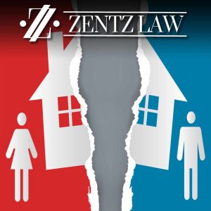 zentz property division ripped paper house